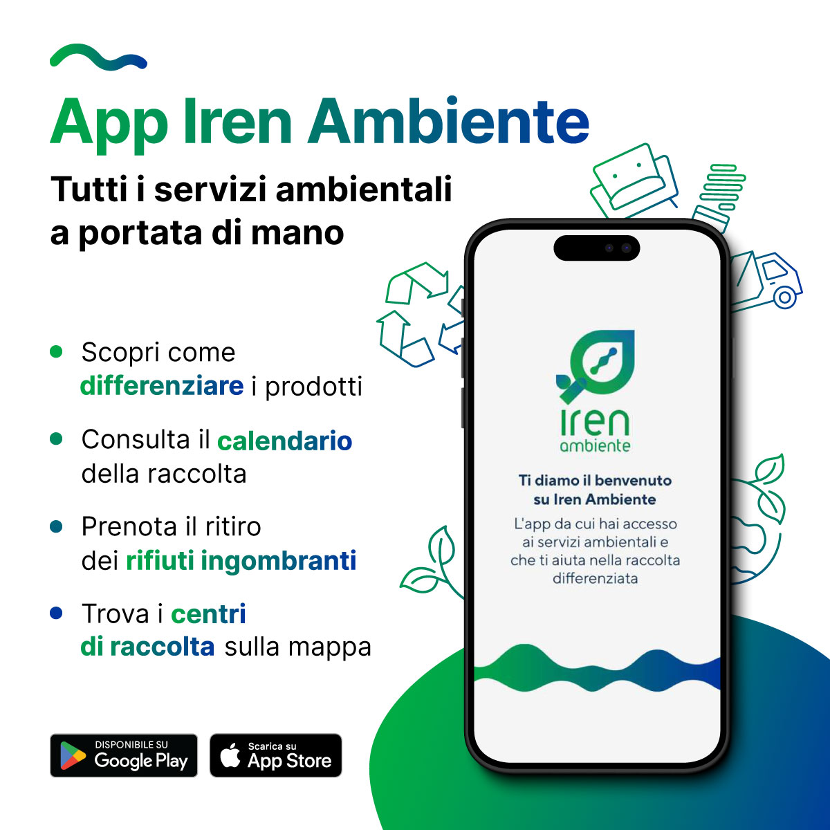 L'App di Iren Ambiente 