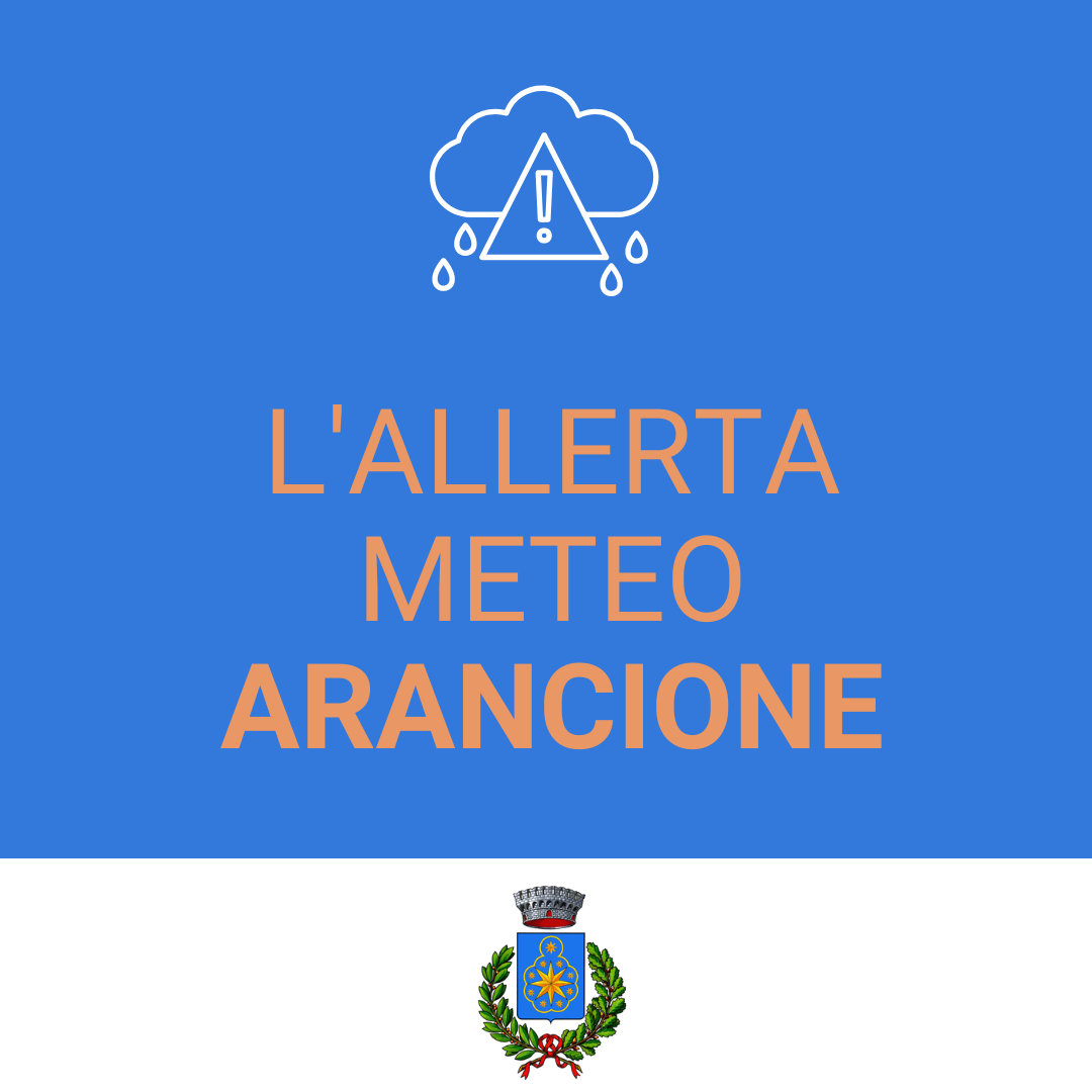 L'allerta meteo arancione per domenica 8 settembre 